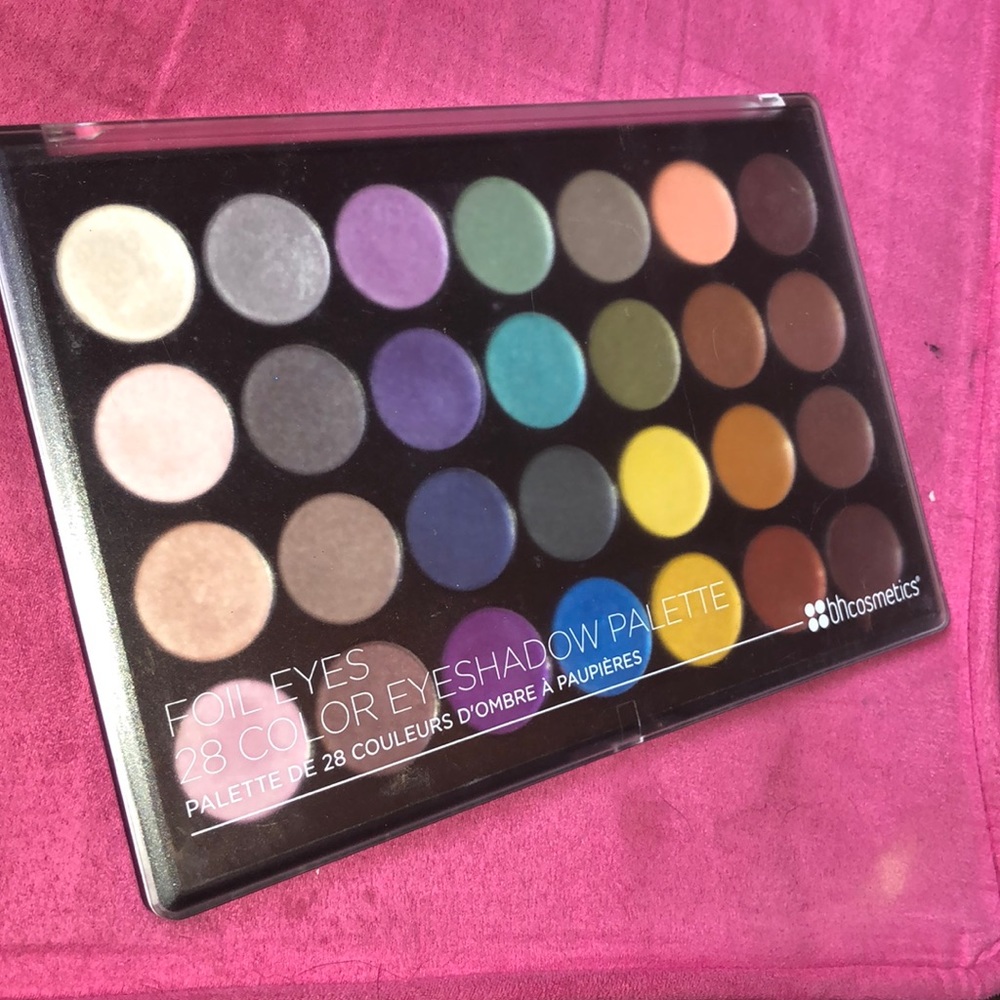 Barley used Bh cosmetics eyeshadow palate